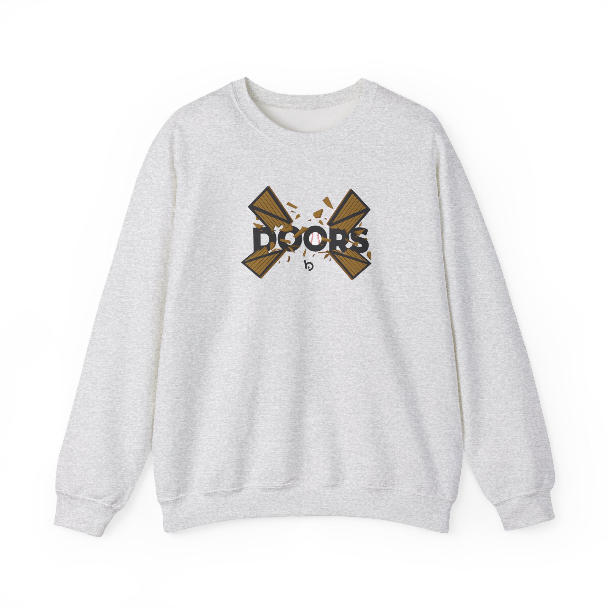 Trevor Bauer Doors Unisex Heavy Blendâ„¢ Crewneck Sweatshirt