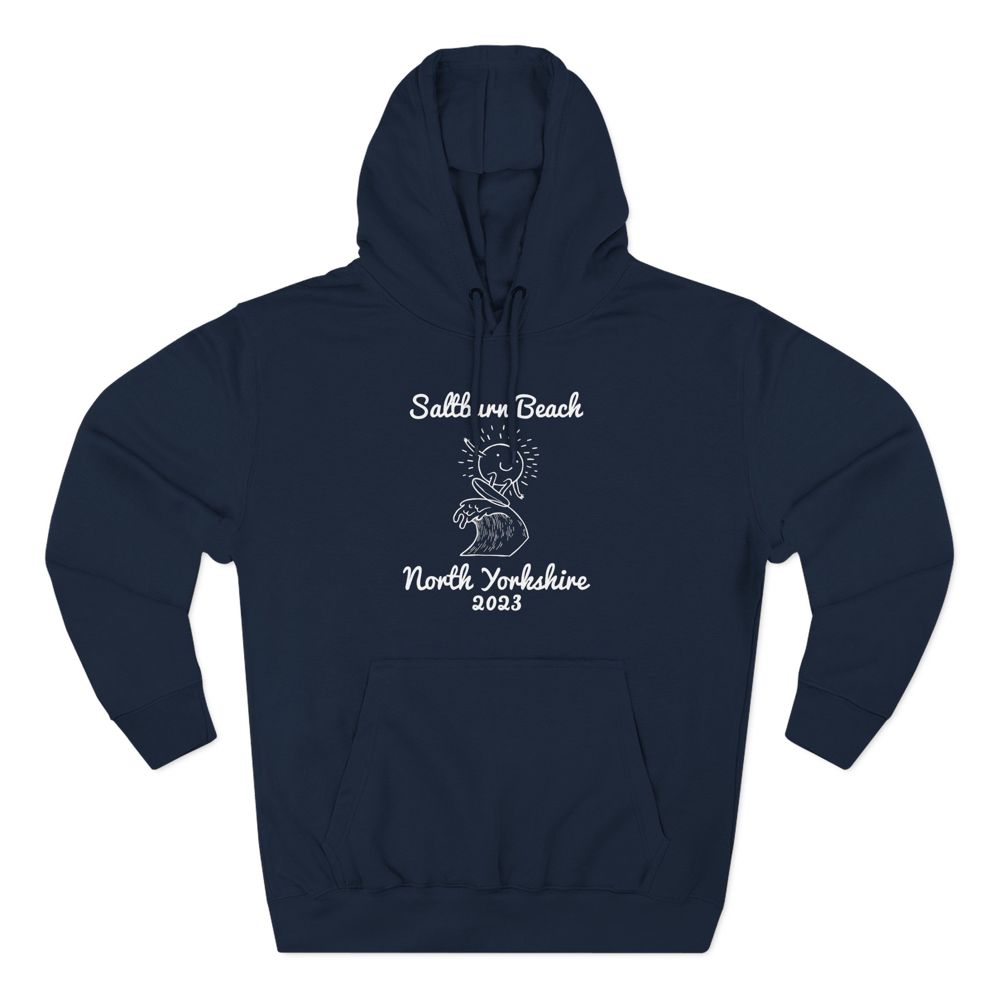 Saltburn Beach Three-Panel Fleece Hoodie