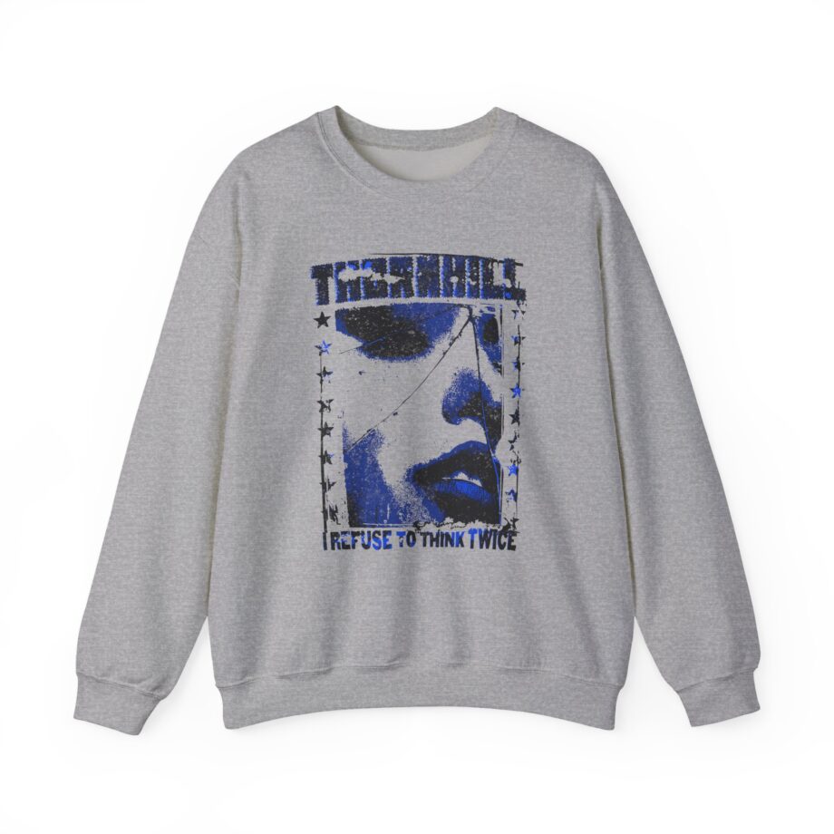 Thornhill Think Twice Sand Unisex Heavy Blend™ Crewneck Sweatshirt