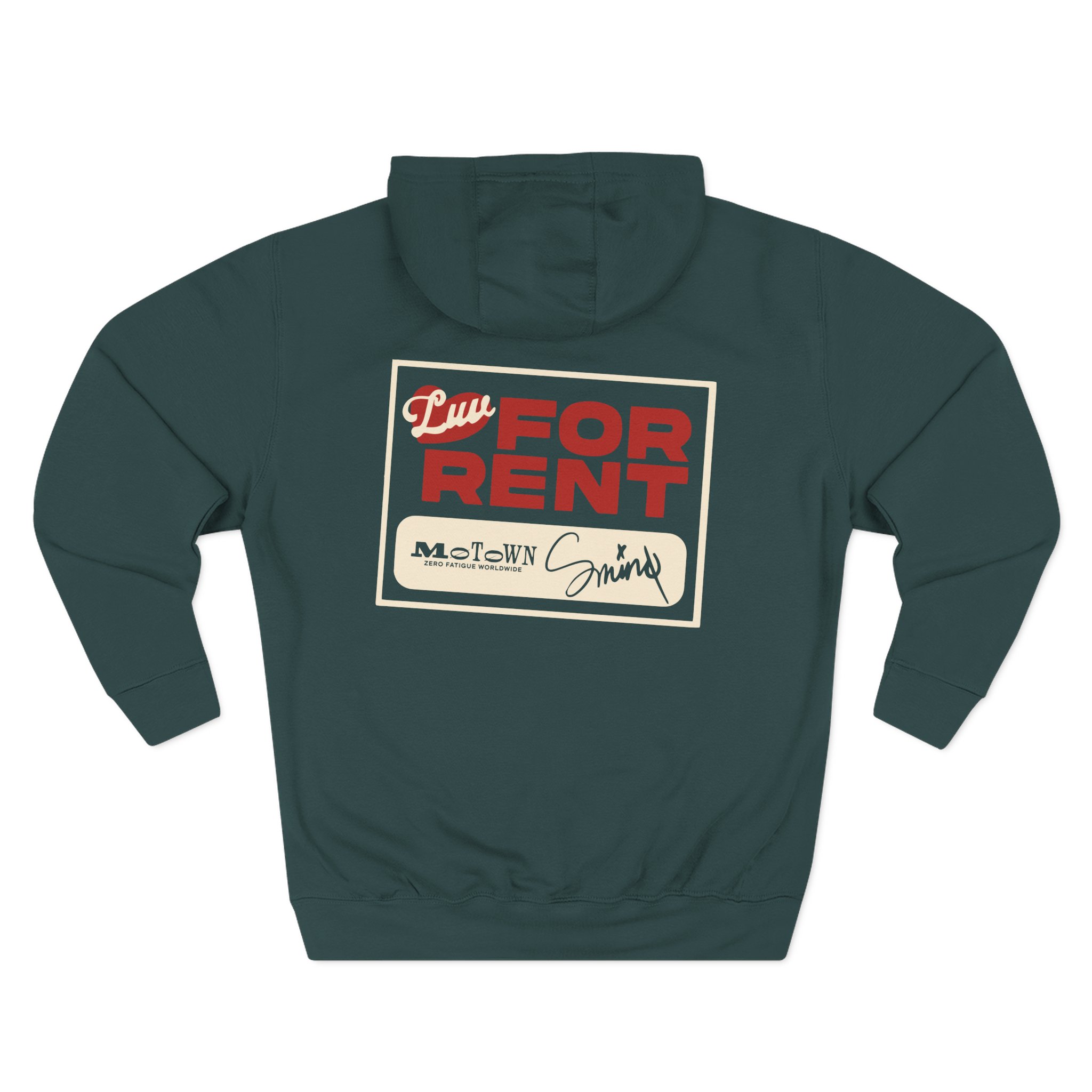 Smino Luv 4 Rent Three-Panel Fleece Hoodie