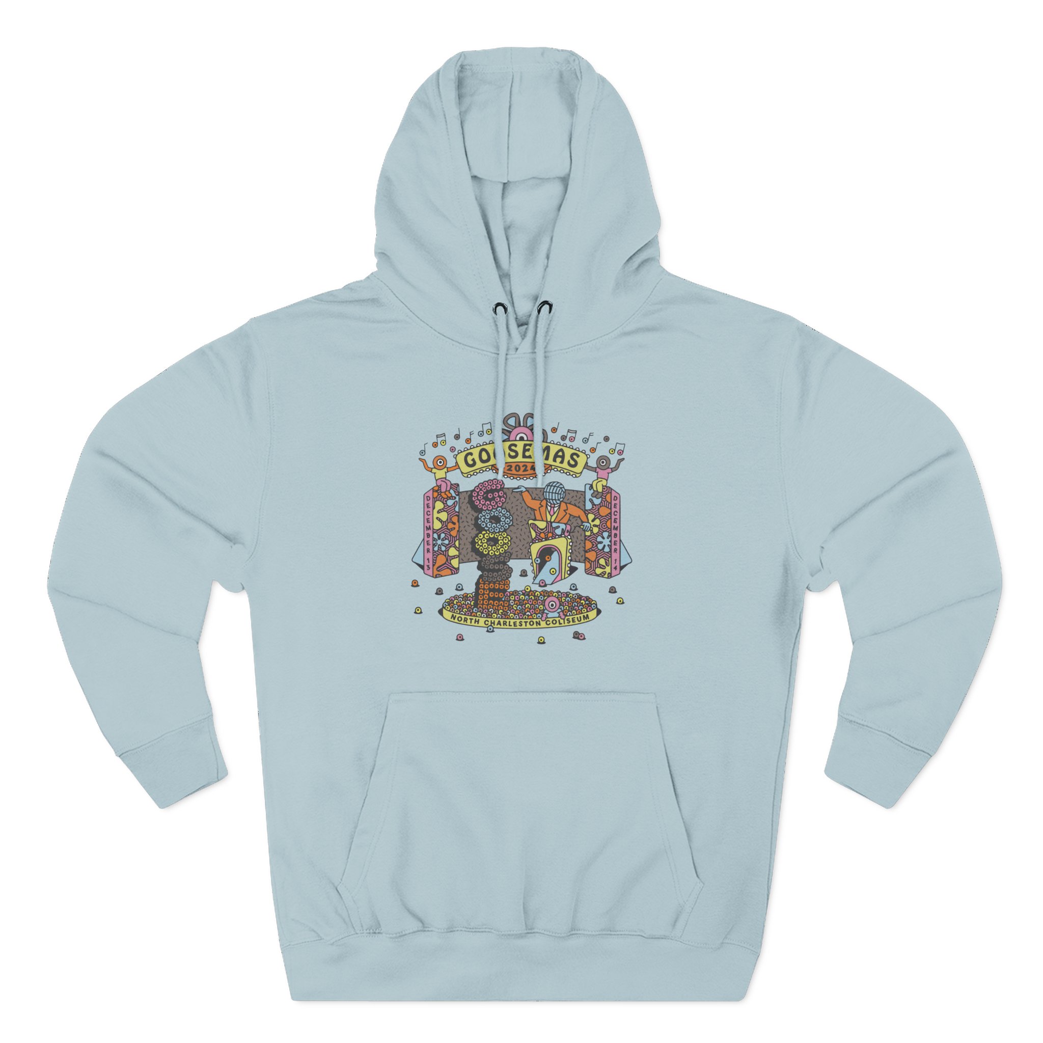 Goosemas Bingo Stage Three-Panel Fleece Hoodie