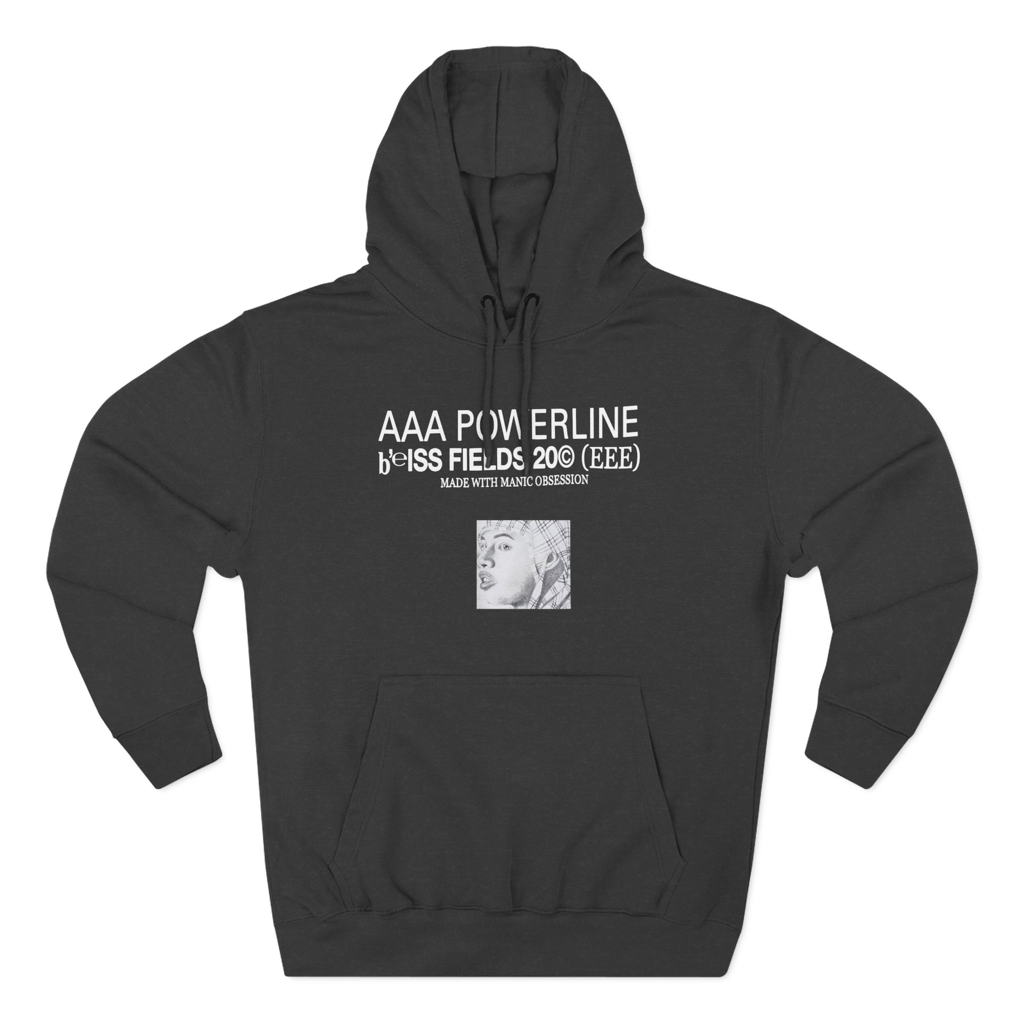Ecco2k Bliss Fields Three-Panel Fleece Hoodie