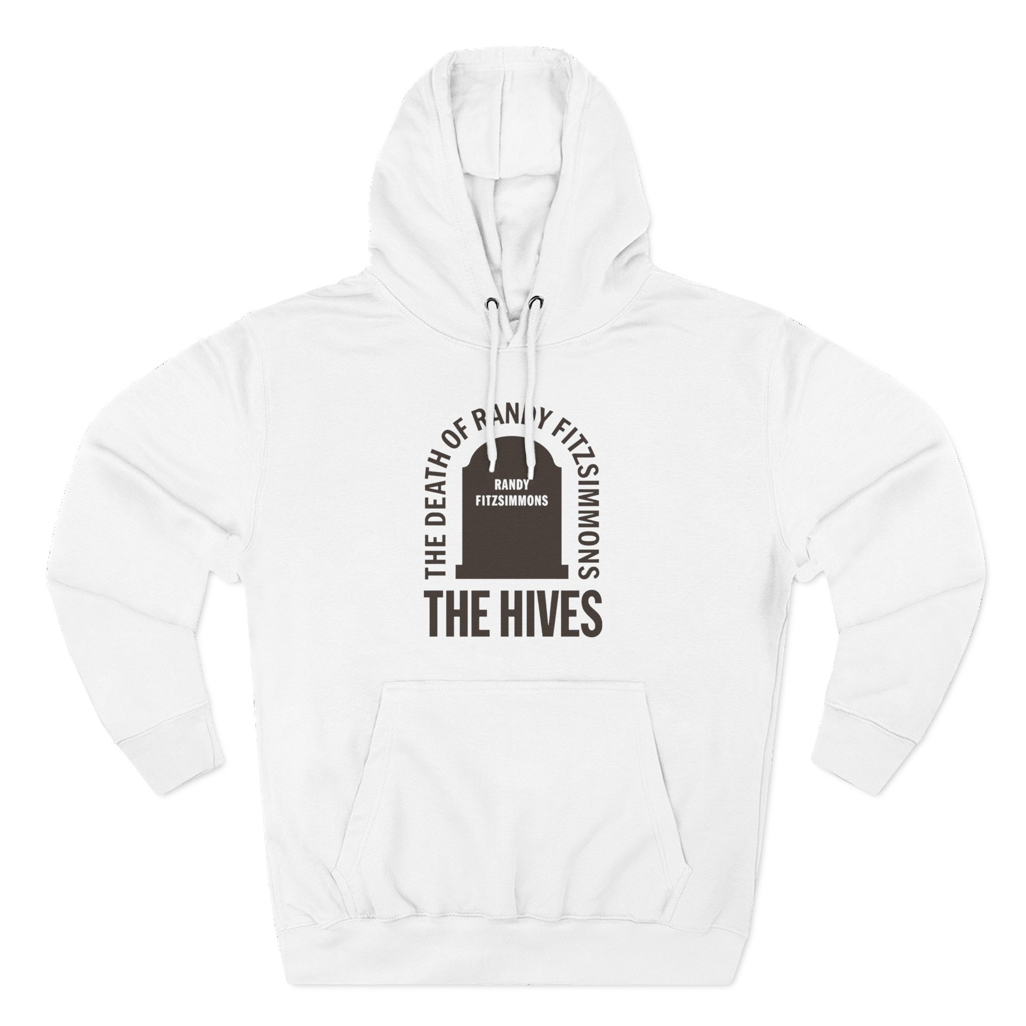 The Hives Randy Gravestone Three-Panel Fleece Hoodie