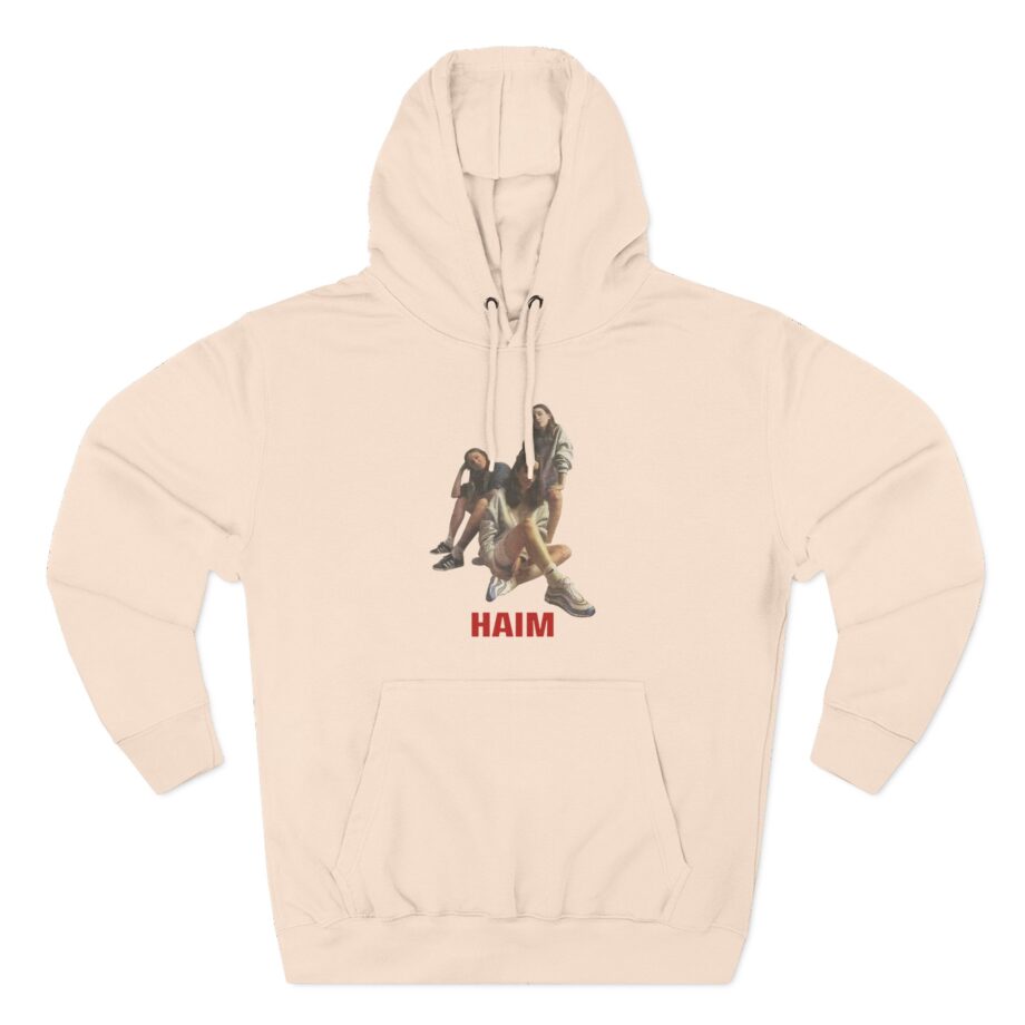 Haim Concert From the Year They Played Three-Panel Fleece Hoodie
