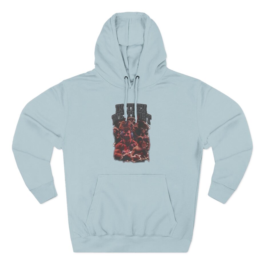 Tren Tech in Tren Twins We Trust Three-Panel Fleece Hoodie