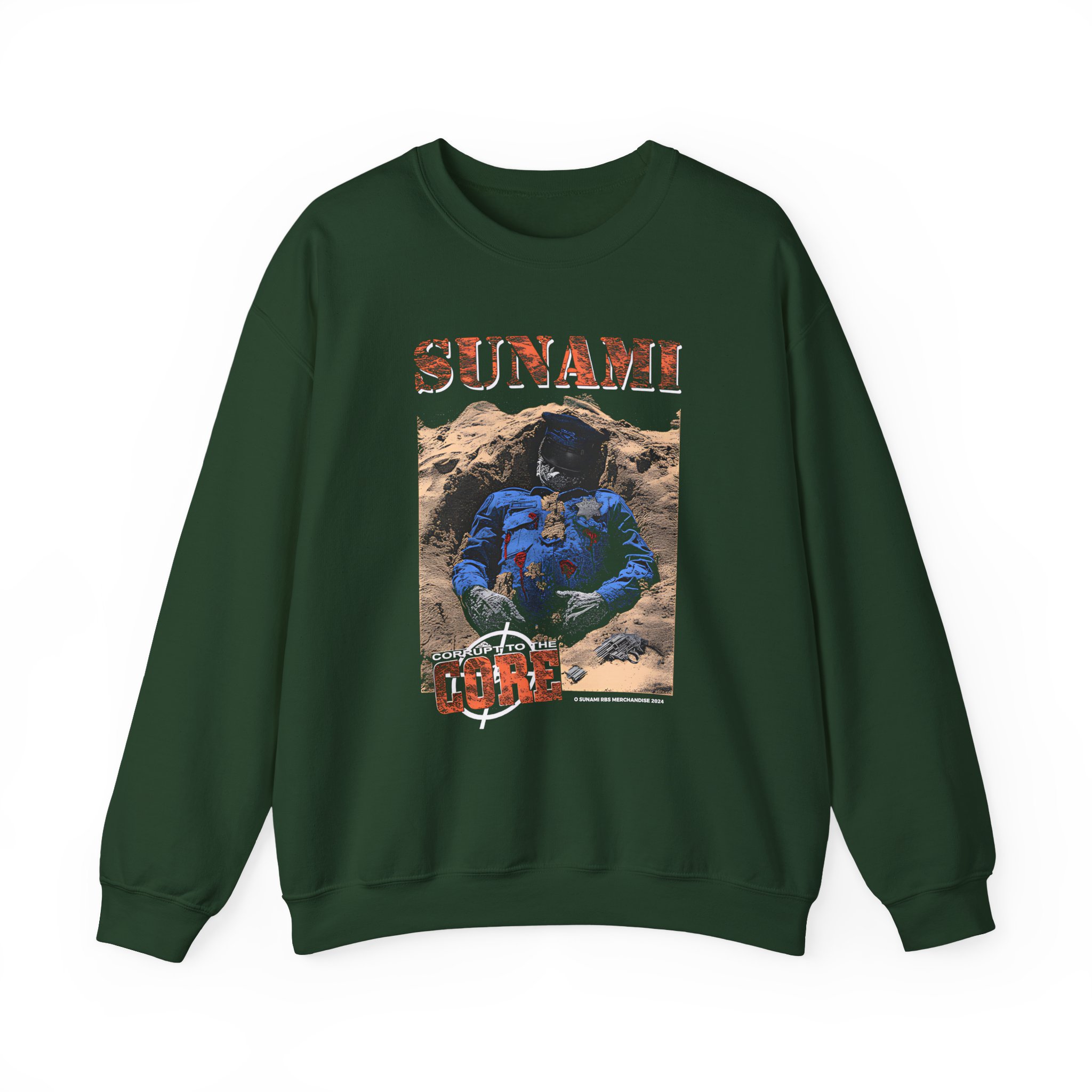 Sunami Corrupt to the Core Unisex Heavy Blendâ„¢ Crewneck Sweatshirt