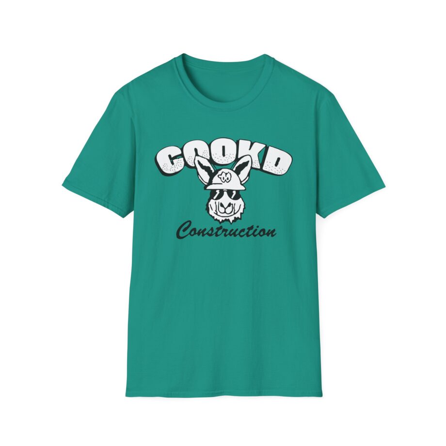 Lazarbeam Cookd Construction Unisex Softstyle T-Shirt
