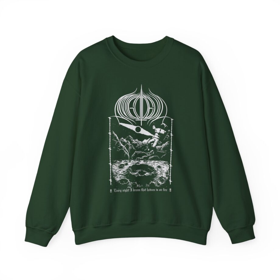 Amigo The Devil  Heavens On Fire Unisex Heavy Blend™ Crewneck Sweatshirt