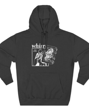 Whirr Three-Panel Fleece Hoodie