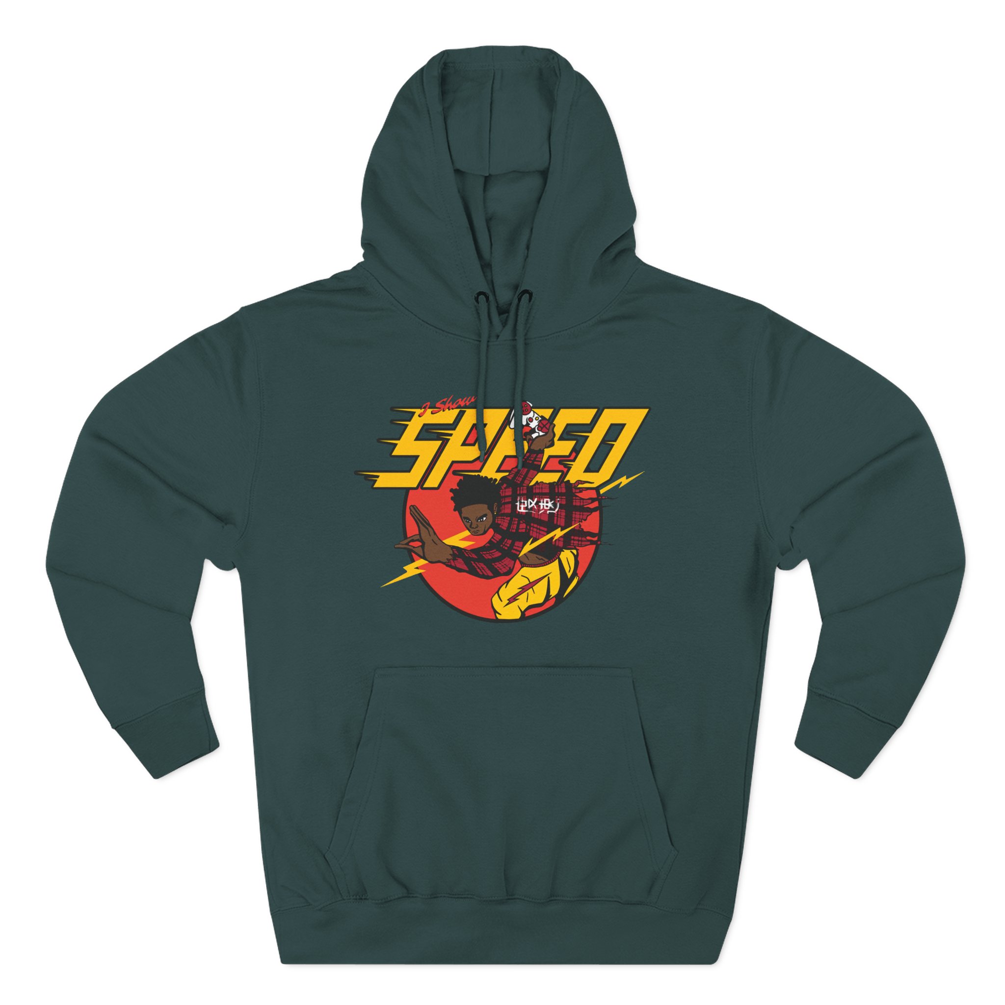 Ishowspeed Three-Panel Fleece Hoodie