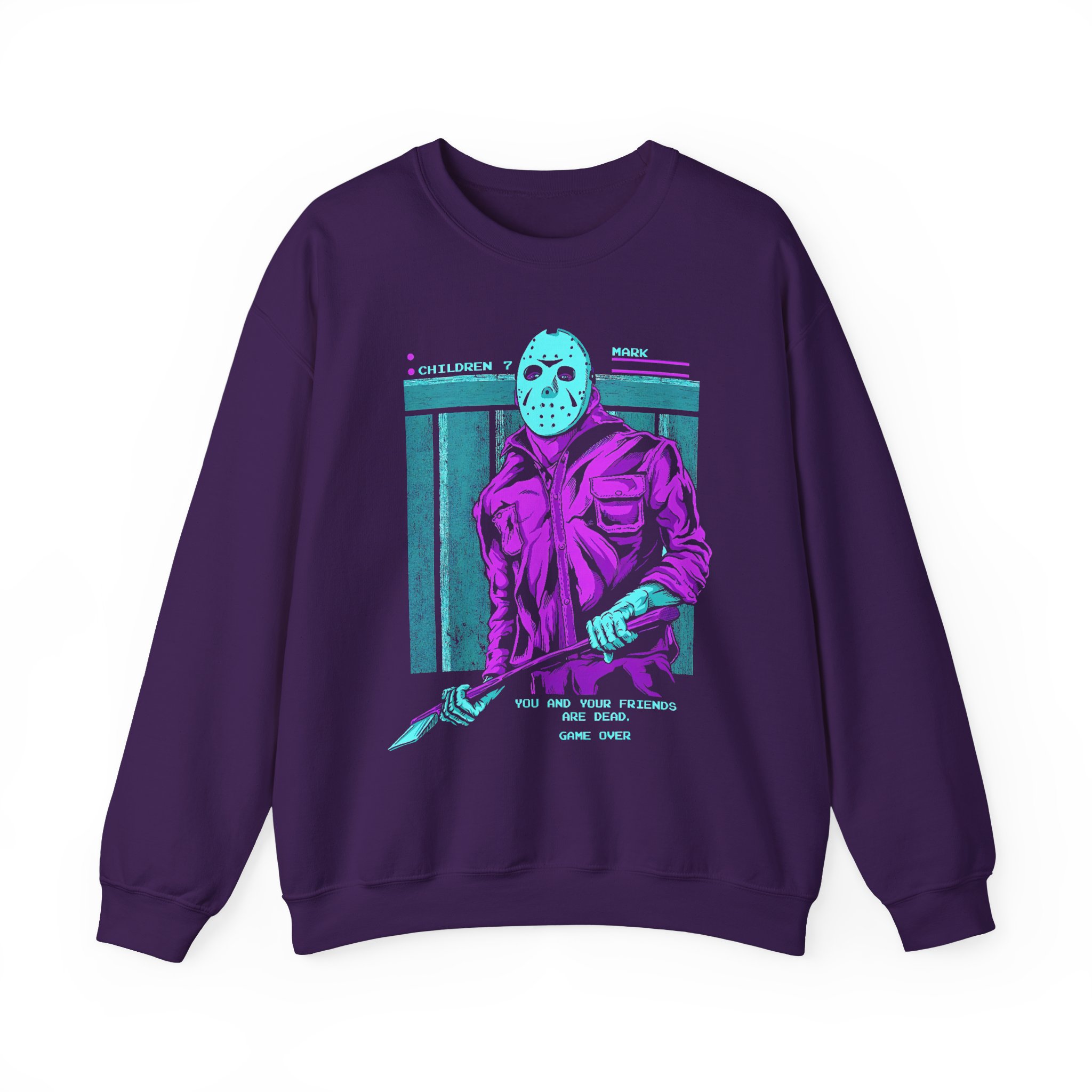 Dashiexp You and Your Friends Are Dead Game Over Unisex Heavy Blendâ„¢ Crewneck Sweatshirt