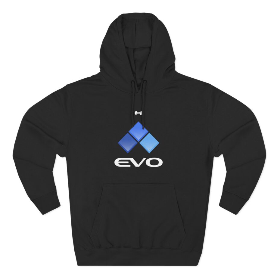Evo Logo Three-Panel Fleece Hoodie