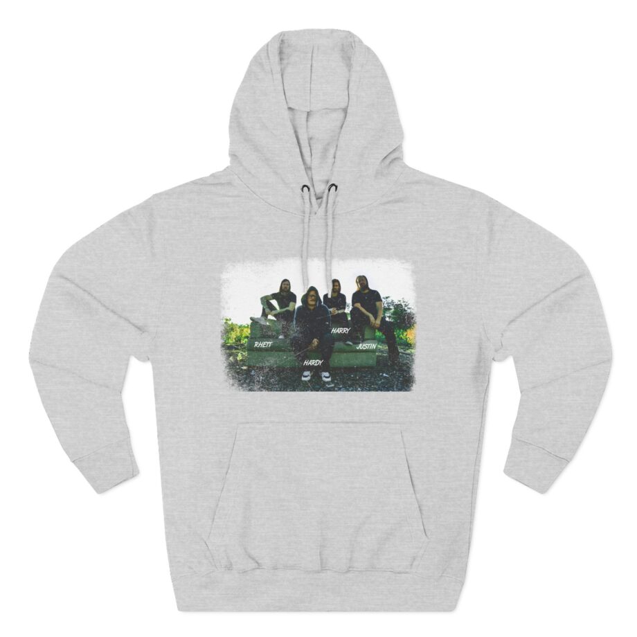 Hardy Band Photo Three-Panel Fleece Hoodie