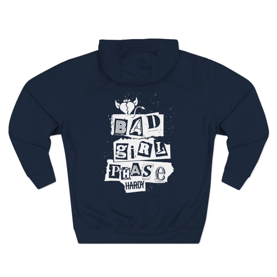 Hardy Good Girl Phase Three-Panel Fleece Hoodie