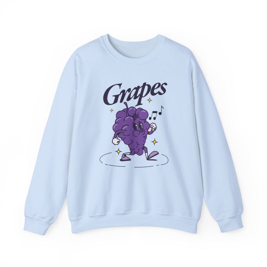 James Marriott Grapes Natural Unisex Heavy Blend™ Crewneck Sweatshirt