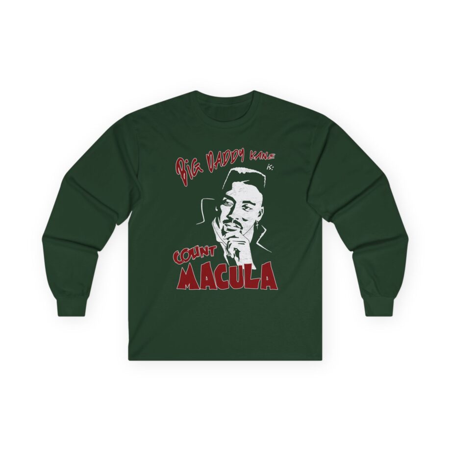 Big Daddy Kane Count Macula Unisex Ultra Cotton Long Sleeve Tee
