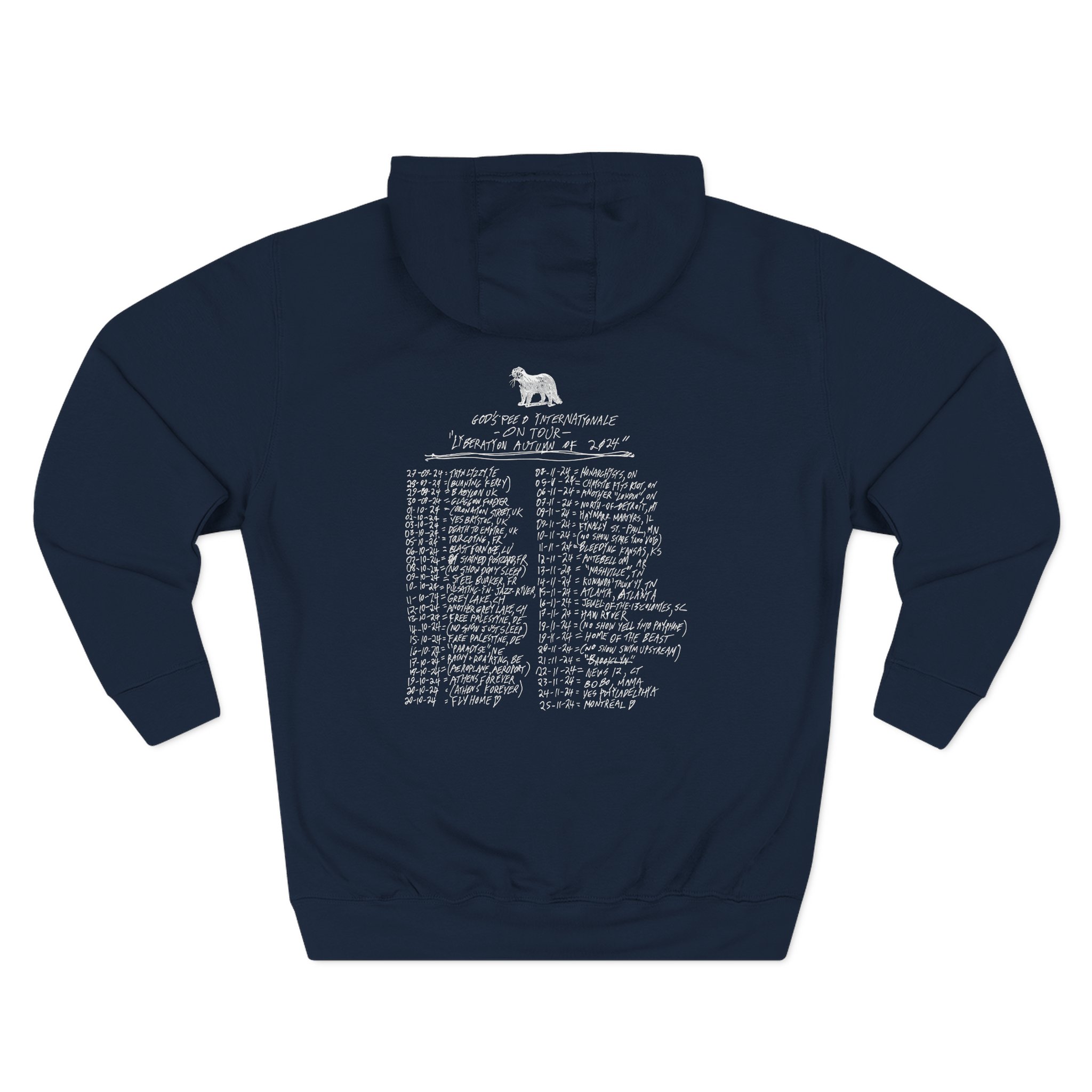 Godspeed You Black Emperor Three-Panel Fleece Hoodie