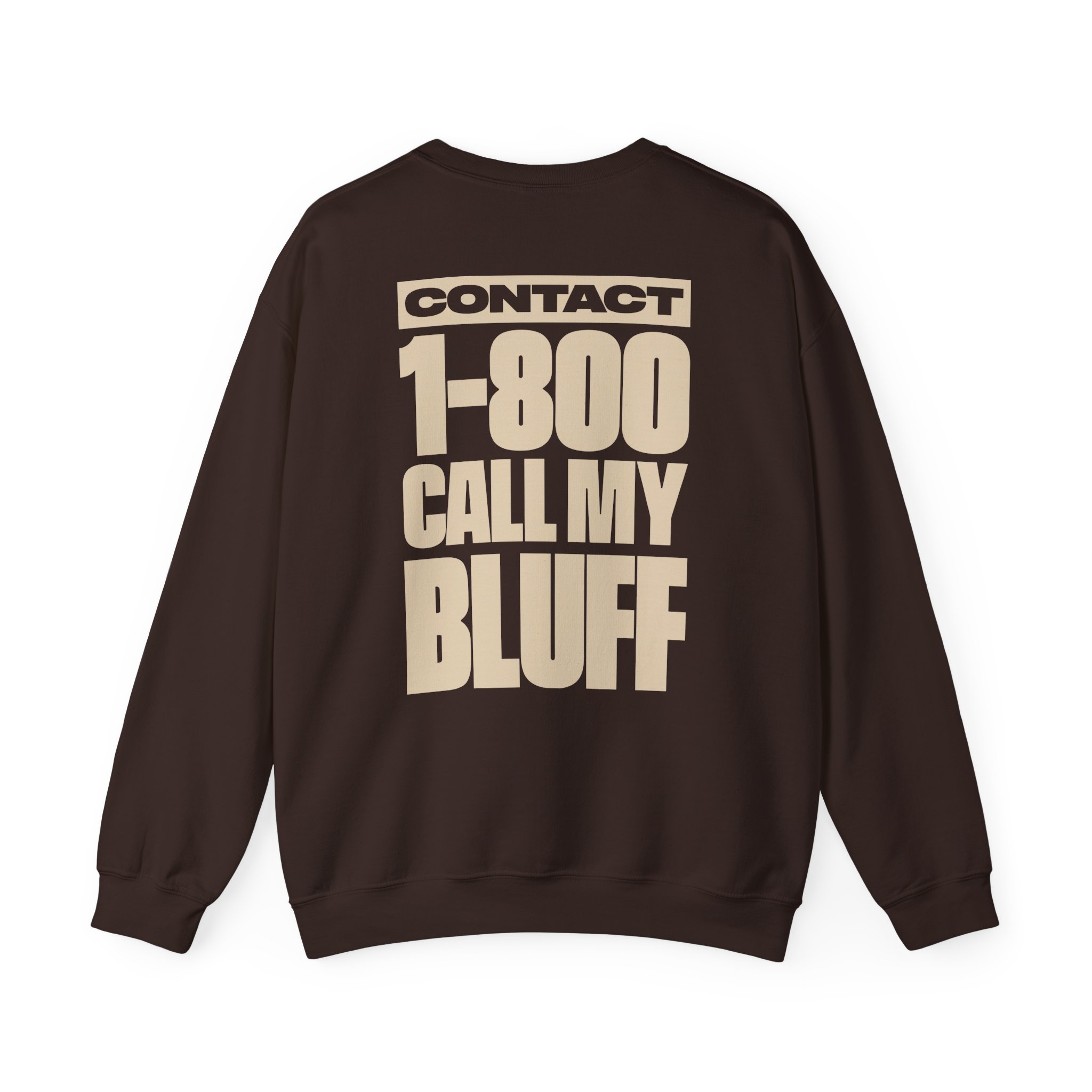 Clipse 1-800 Call My Bluff Unisex Heavy Blendâ„¢ Crewneck Sweatshirt