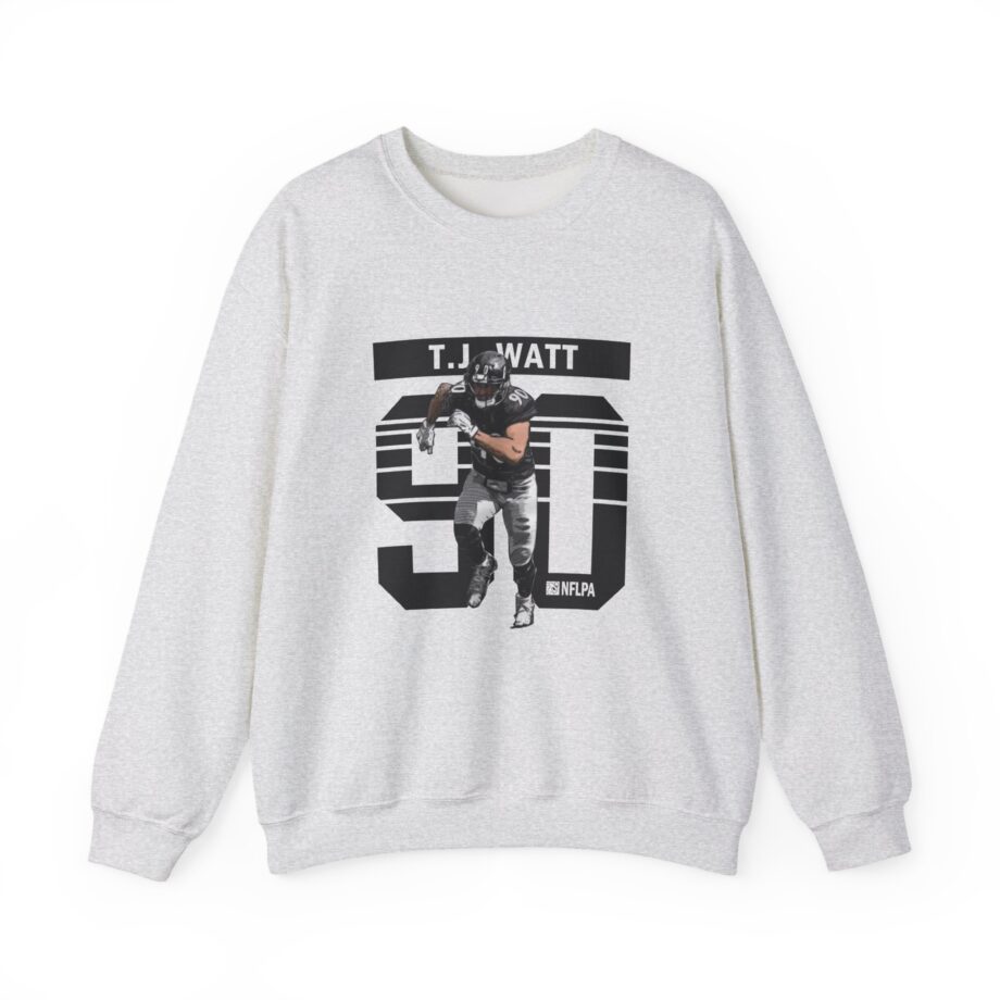 Tj Watt Grunge Unisex Heavy Blend™ Crewneck Sweatshirt