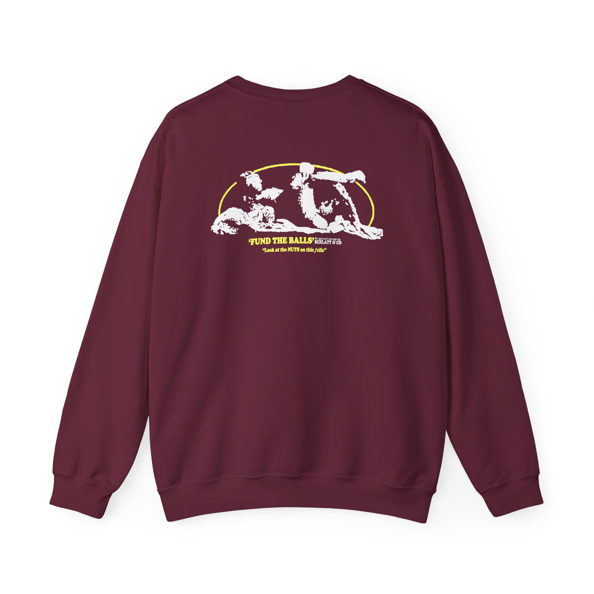 Jschlatt Thunder Balls Fun The Balls Unisex Heavy Blendâ„¢ Crewneck Sweatshirt