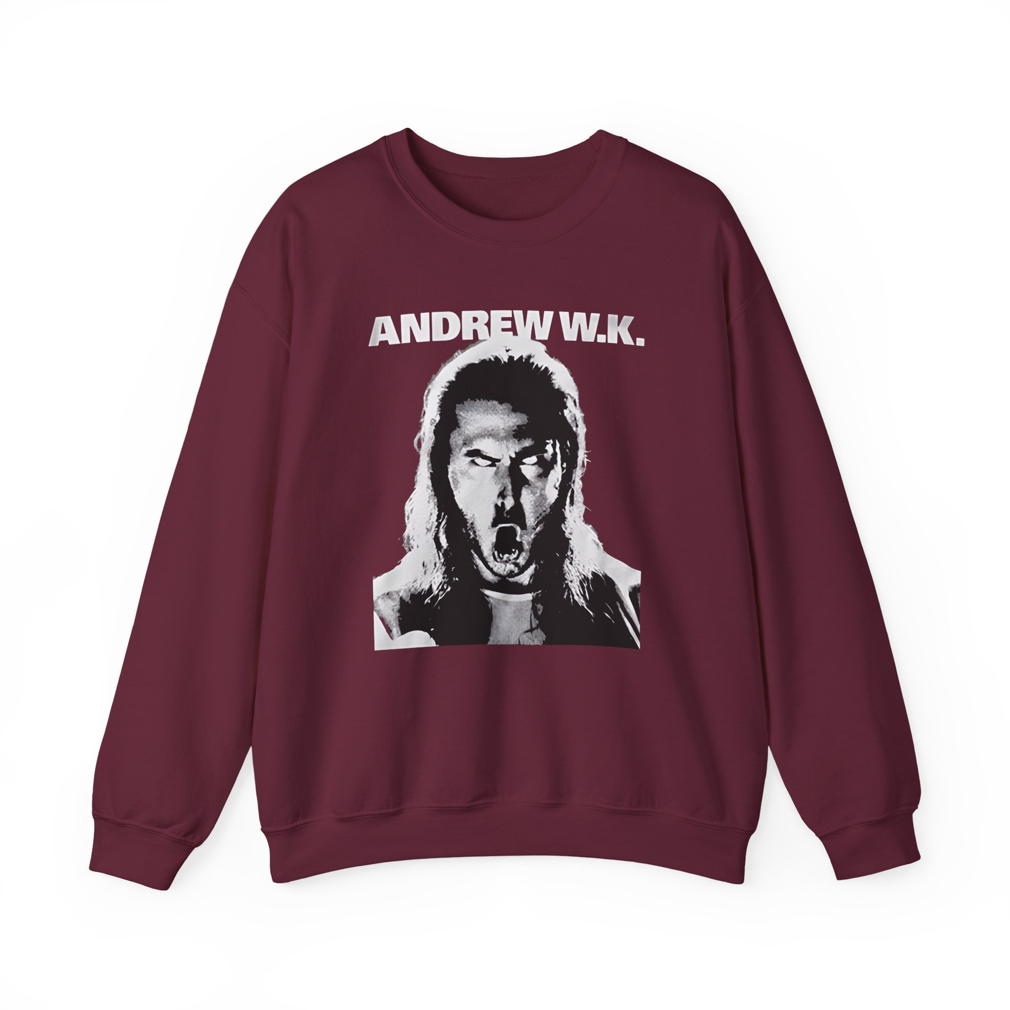 Andrew Wk Magician Unisex Heavy Blendâ„¢ Crewneck Sweatshirt