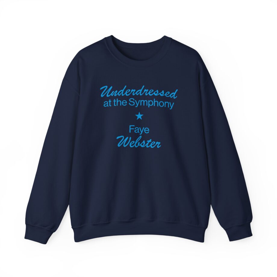 Faye Webster Underdressed at the Symphony 2024 Tour Unisex Heavy Blend™ Crewneck Sweatshirt