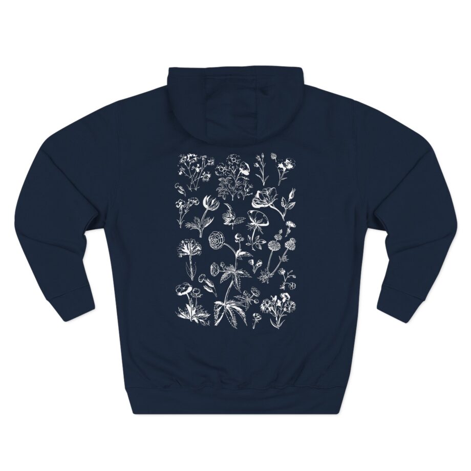 Saosin - Flowers Three-Panel Fleece Hoodie