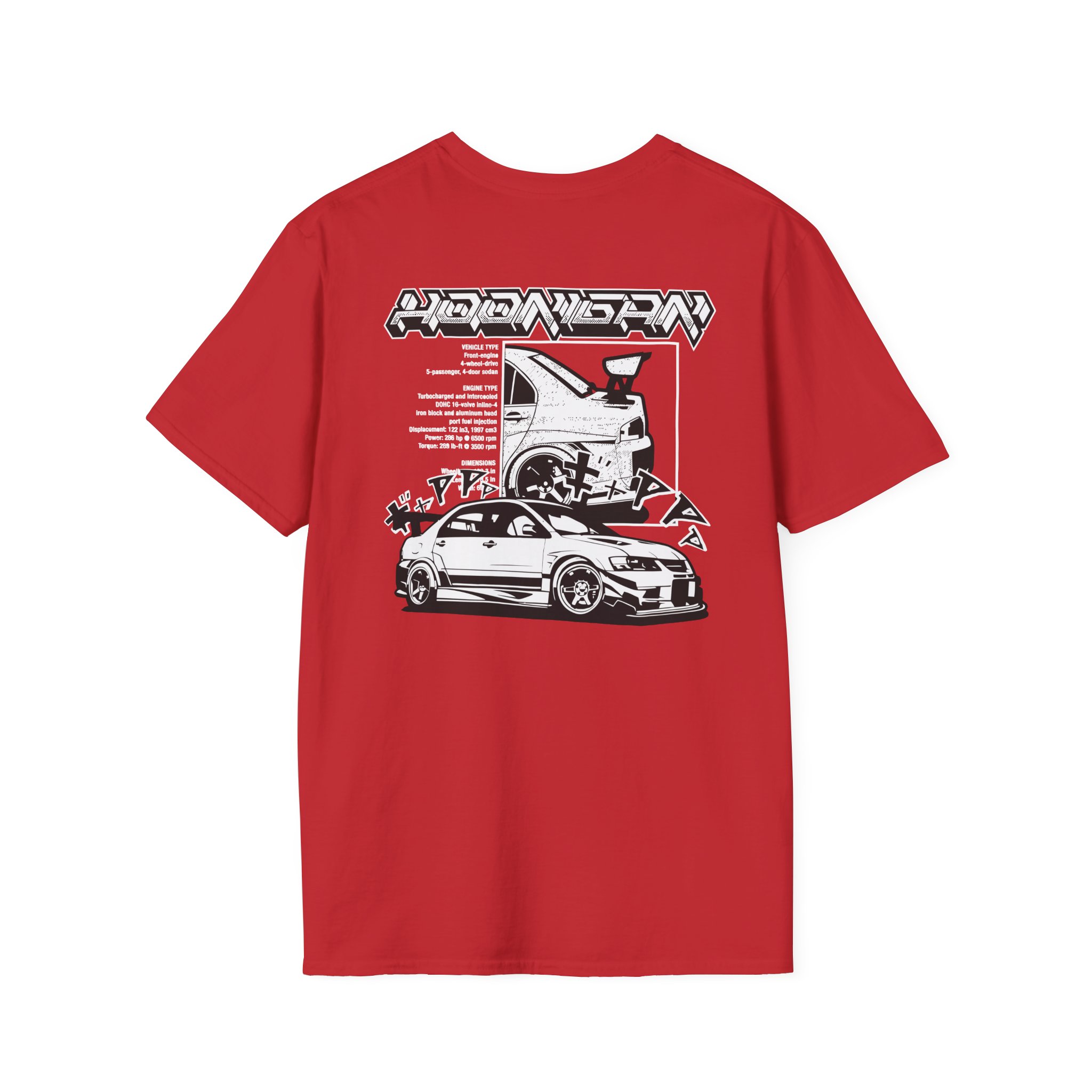 Ken Block Hoonigan Hardtail Unisex Softstyle T-Shirt