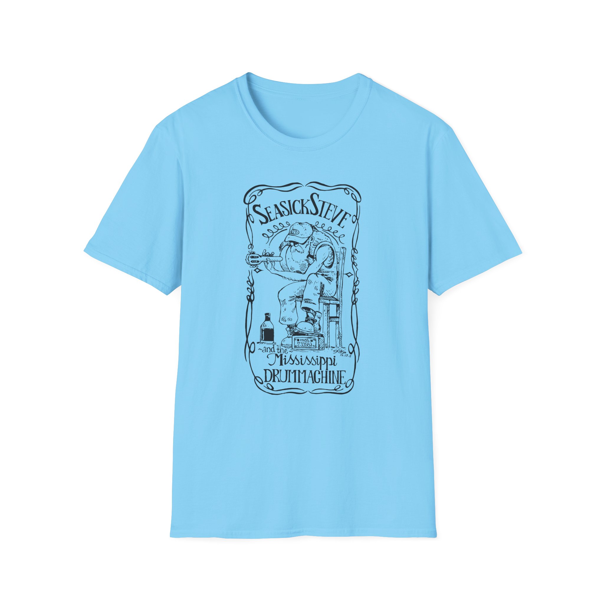Seasick Steve  Unisex Softstyle T-Shirt