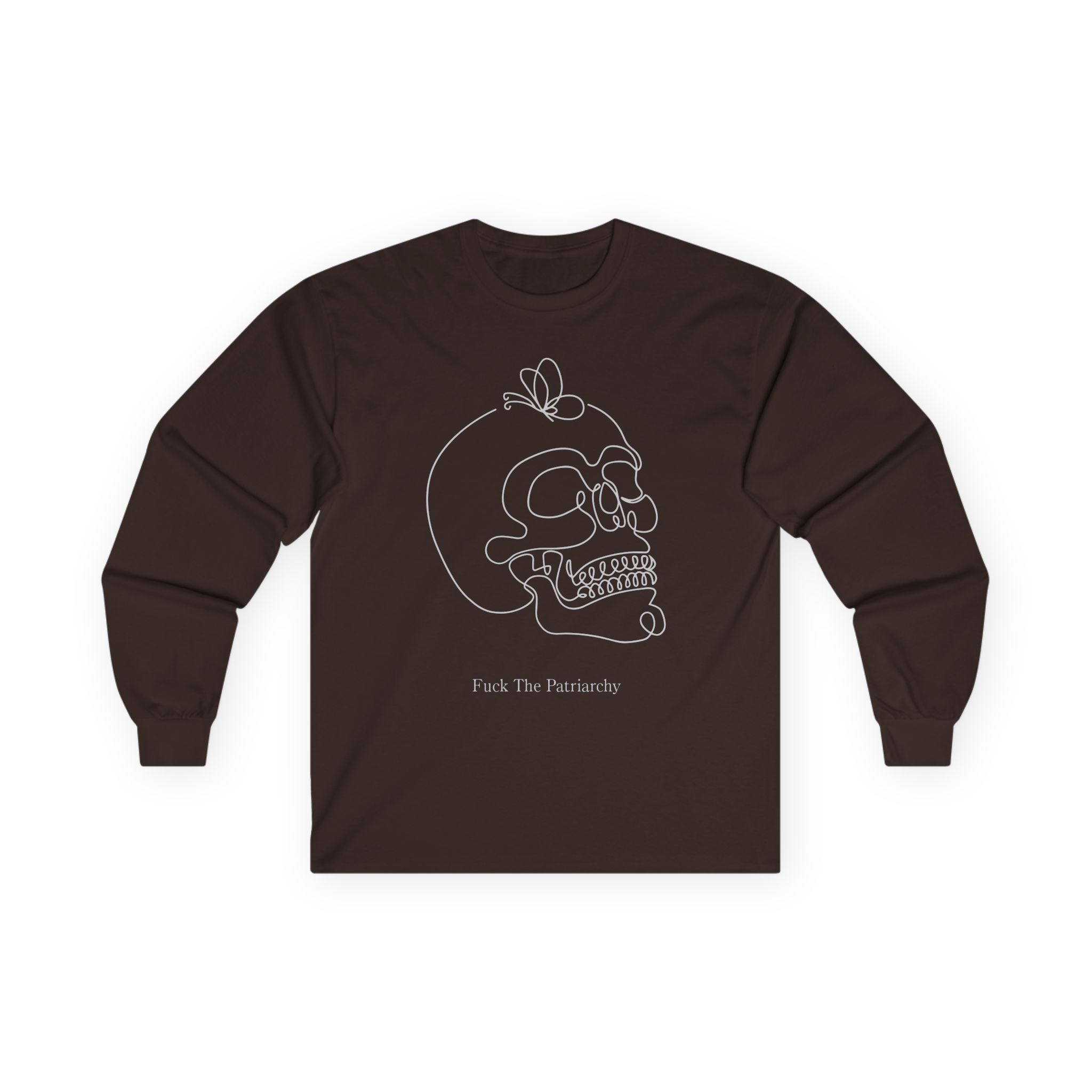 Qtcinderella Fuck the Patriarchy Unisex Ultra Cotton Long Sleeve Tee