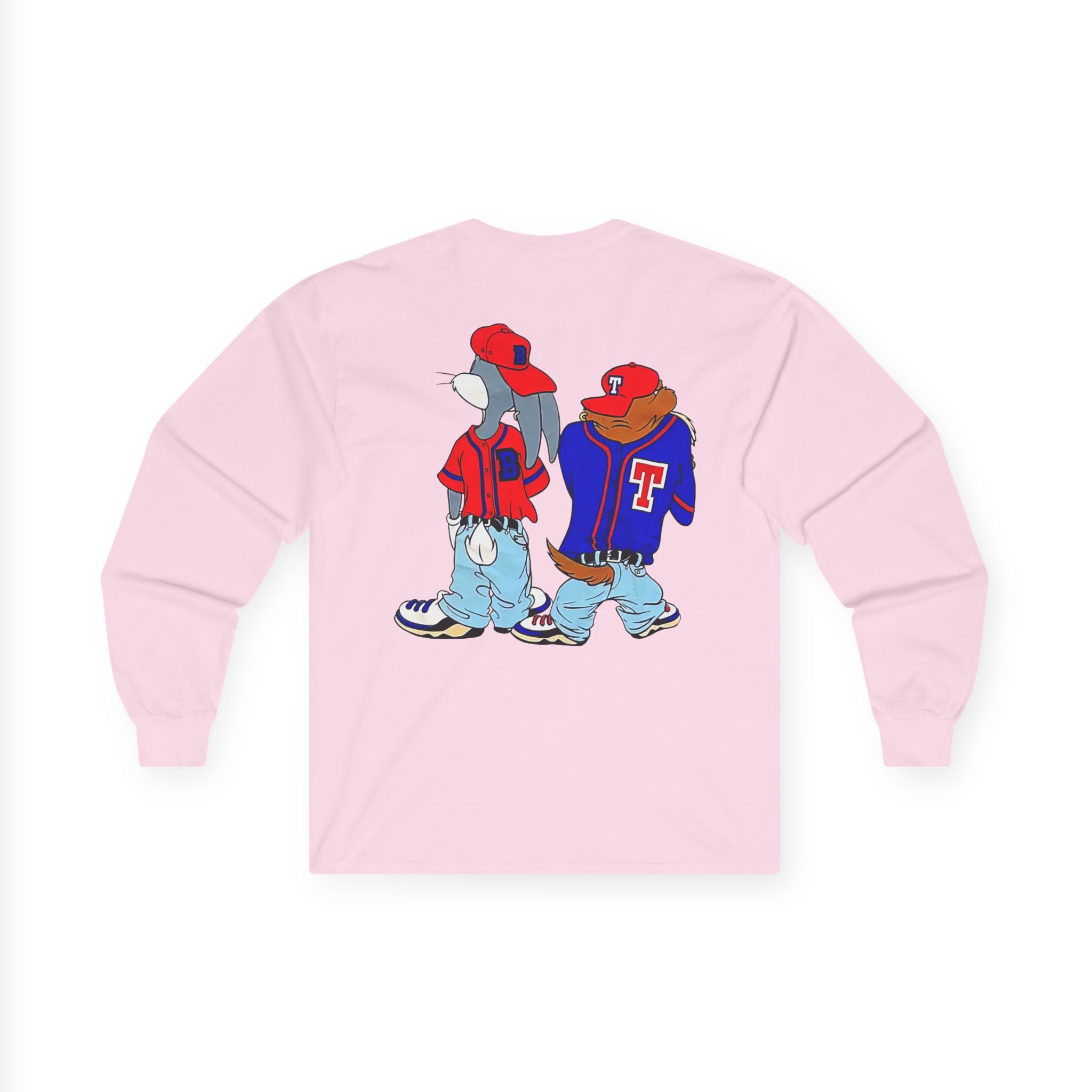 Vintage 90s Looney Tunes Bugs Taz Kris’s Kross Unisex Ultra Cotton Long Sleeve Tee