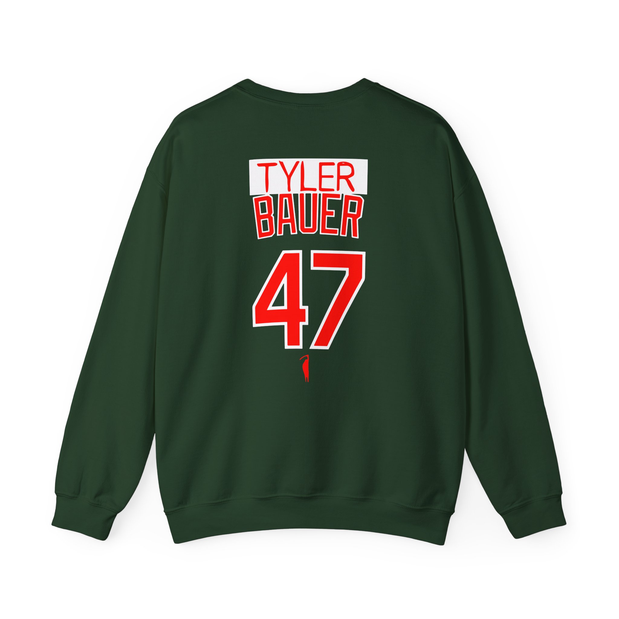 Trevor Bauer Hard Work Never Settles Unisex Heavy Blendâ„¢ Crewneck Sweatshirt