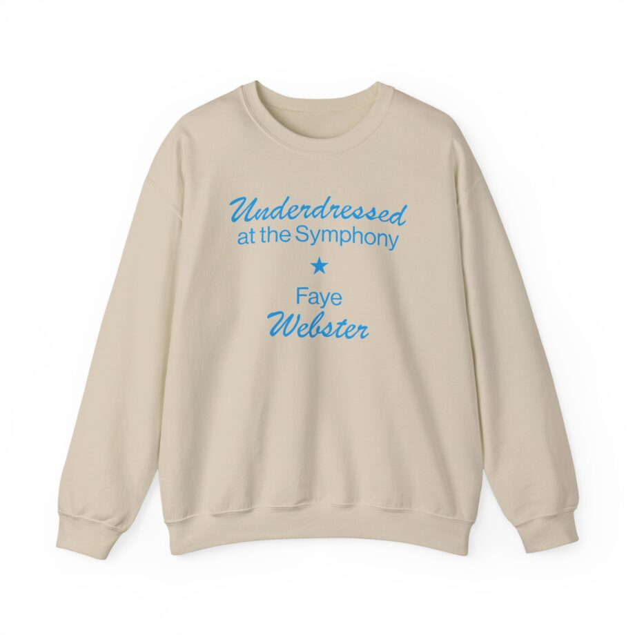 Faye Webster Underdressed at the Symphony 2024 Tour Unisex Heavy Blend™ Crewneck Sweatshirt