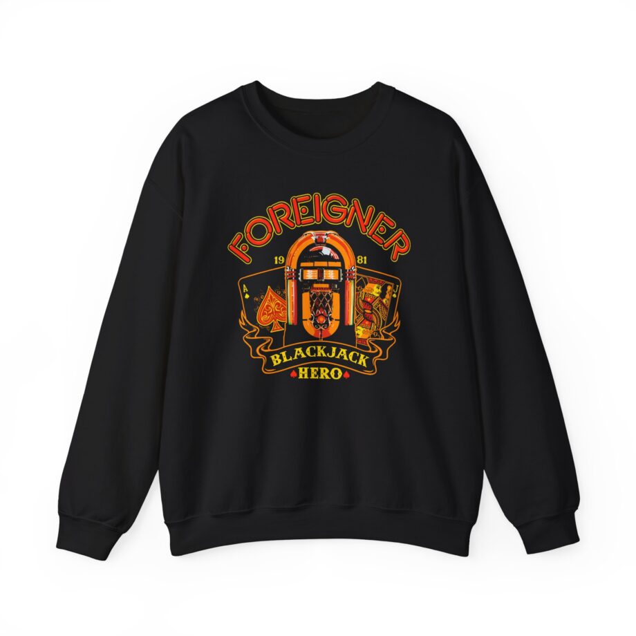 Foreigner Jack Hero Unisex Heavy Blend™ Crewneck Sweatshirt