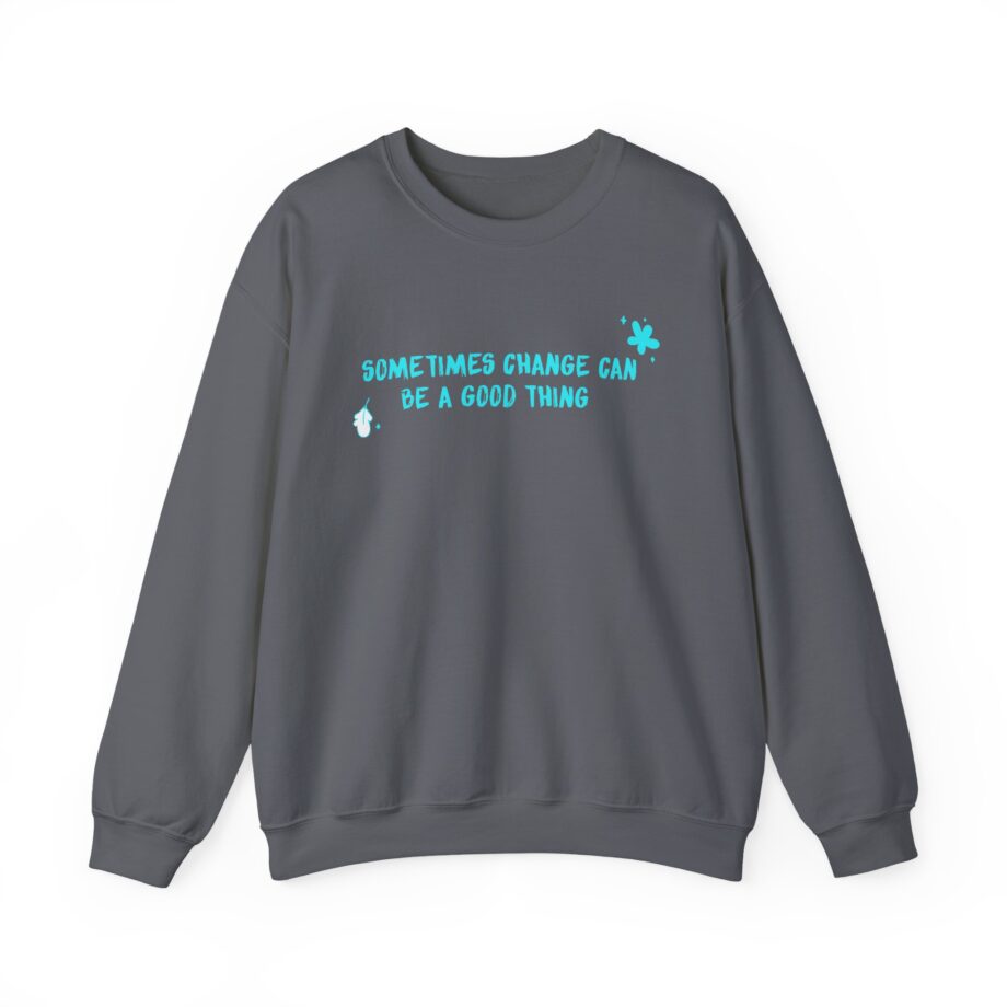Heartstopper Sometimes Change Can Be a Good Thing Unisex Heavy Blend™ Crewneck Sweatshirt