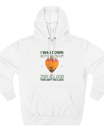Forrest Frank Up Three-Panel Fleece Hoodie