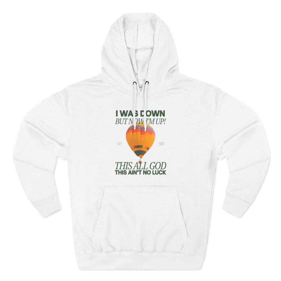 Forrest Frank Up Three-Panel Fleece Hoodie