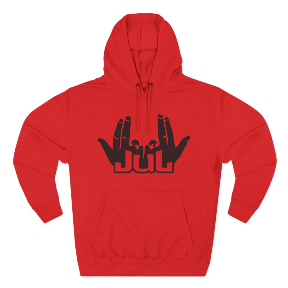 Jul Rapper Three-Panel Fleece Hoodie
