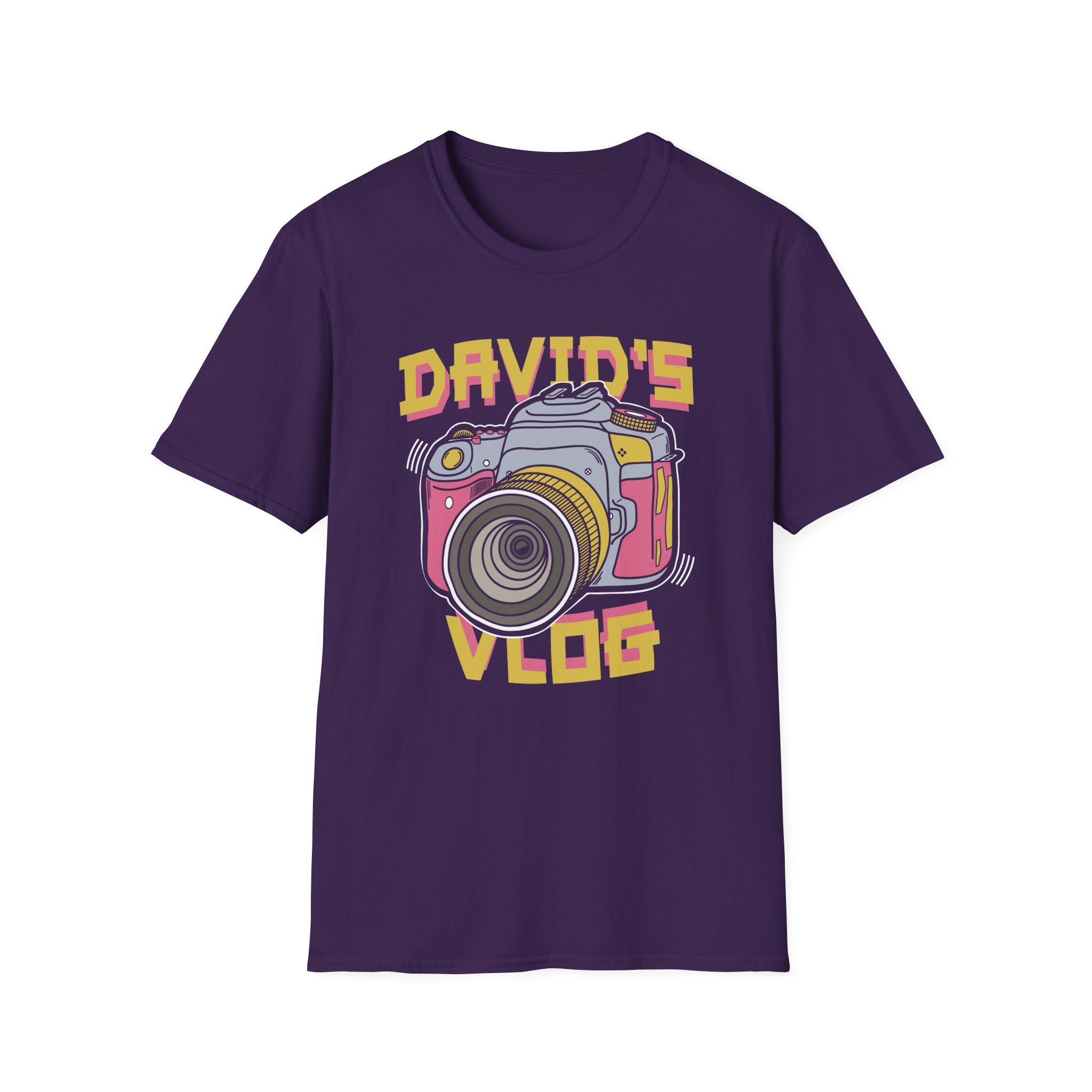 David Dobrik  David's Vlog Unisex Softstyle T-Shirt