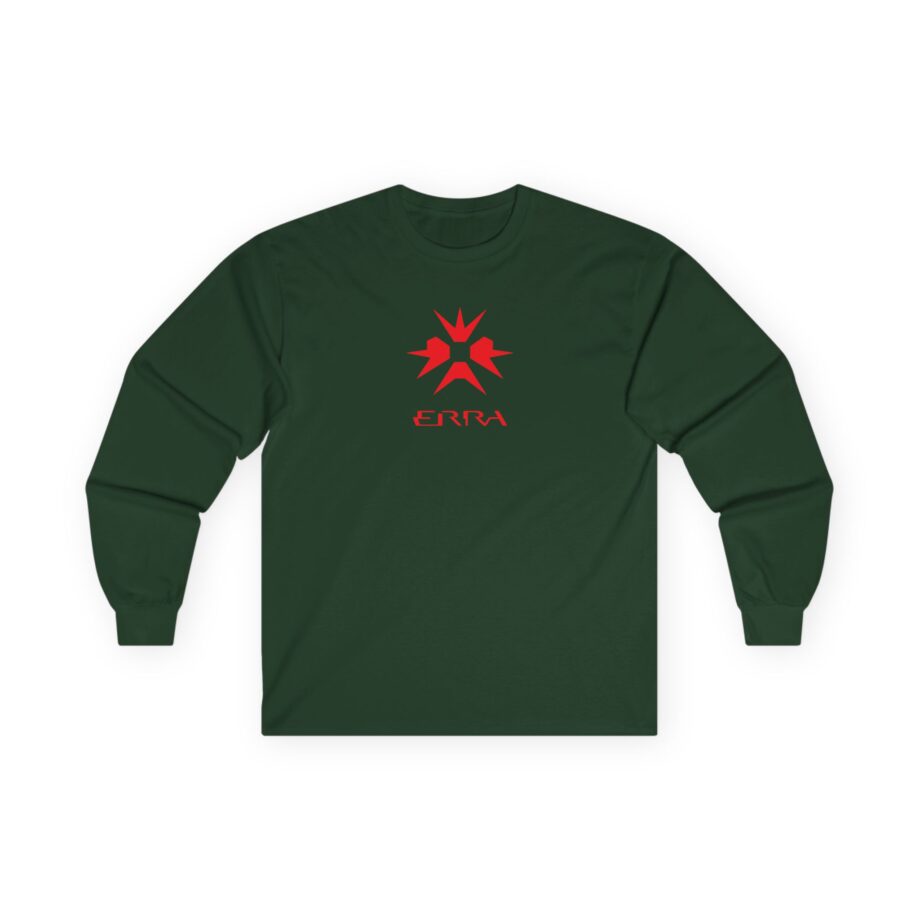 Erra Burst Logo Unisex Ultra Cotton Long Sleeve Tee