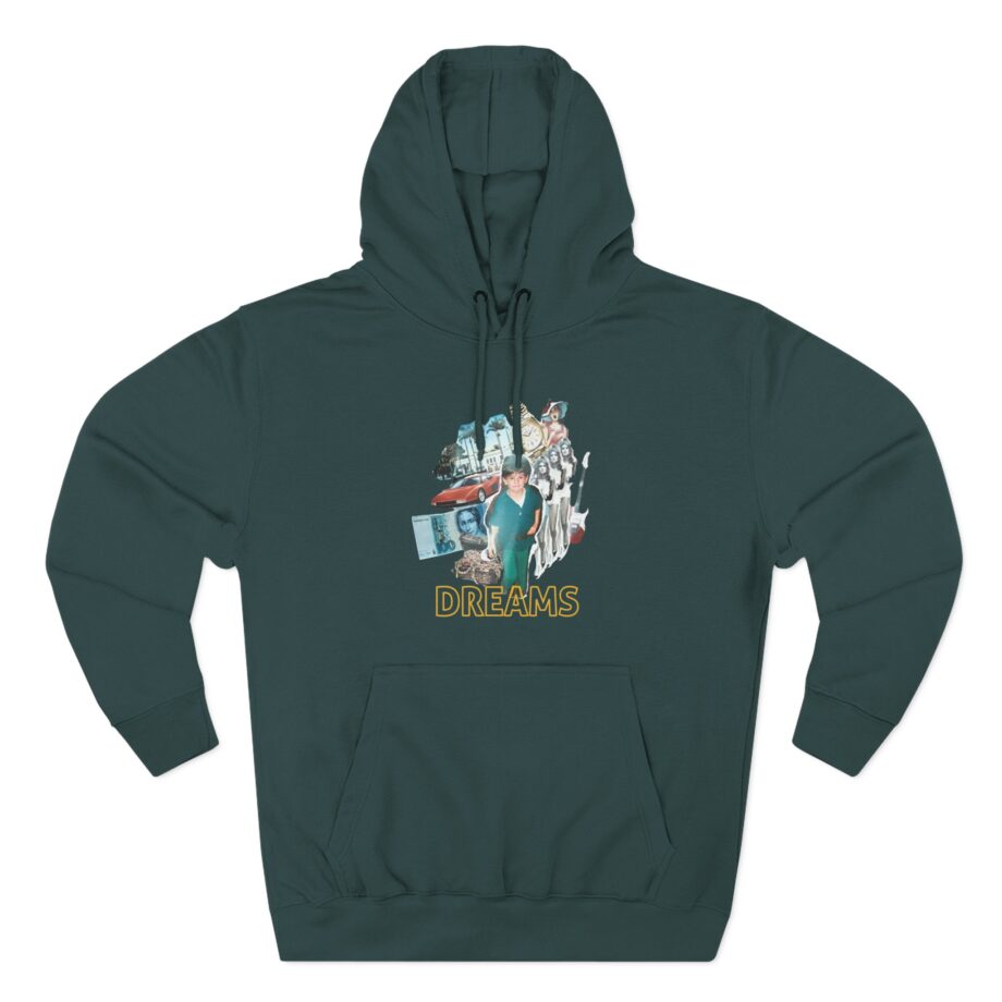 Shindy Dreams Three-Panel Fleece Hoodie