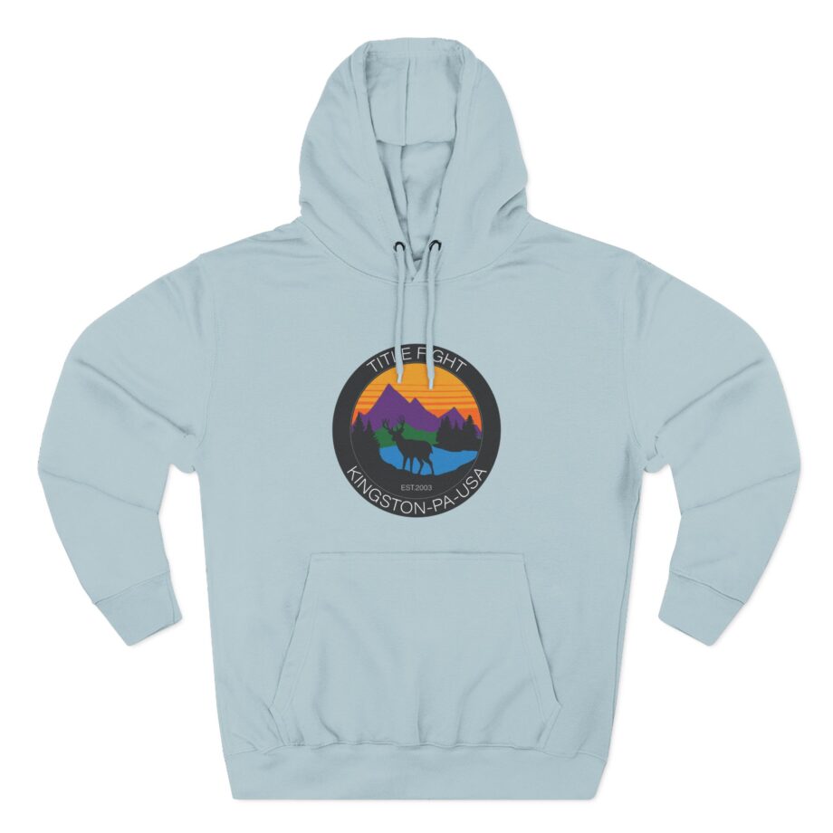 Title Fight "Deer" Three-Panel Fleece Hoodie
