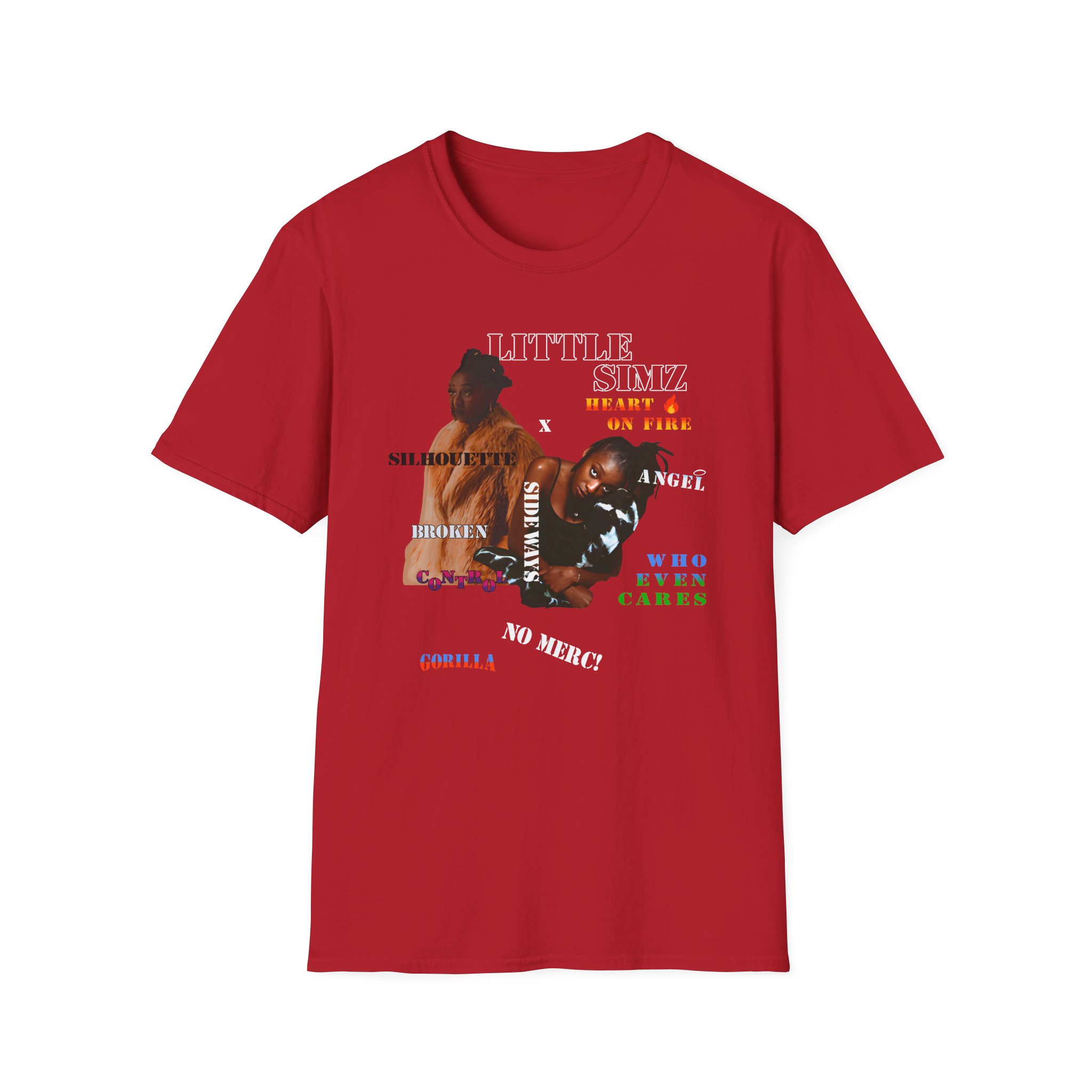 Little Simz Photo Collage Unisex Softstyle T-Shirt