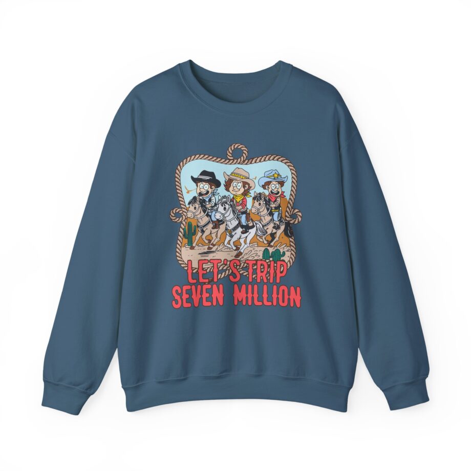 Sturniolo  Let's Trip Cowboy Unisex Heavy Blend™ Crewneck Sweatshirt