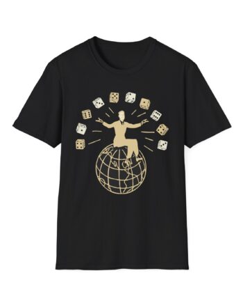 Set Your Goals Dice Unisex Softstyle T-Shirt