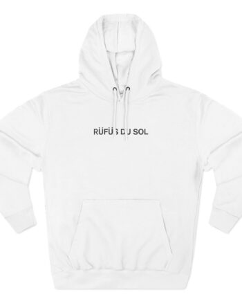 Rüfüs Du Sol Three-Panel Fleece Hoodie