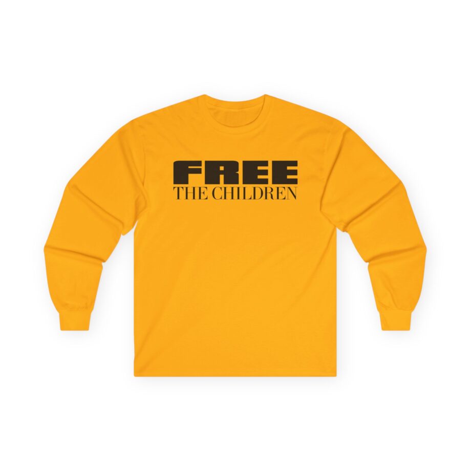 Ryan Garcia Free the Children Unisex Ultra Cotton Long Sleeve Tee
