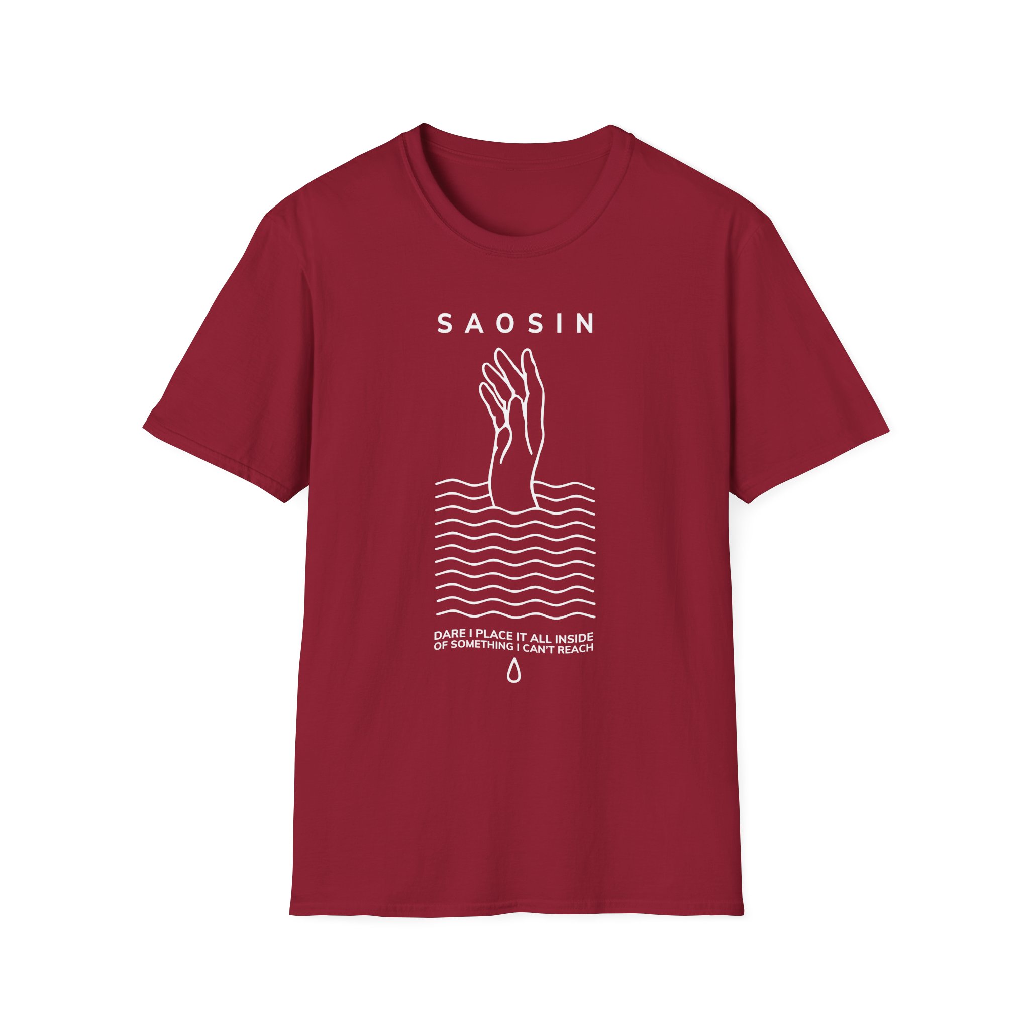 Saosin Illusion & Control Lyric Unisex Softstyle T-Shirt