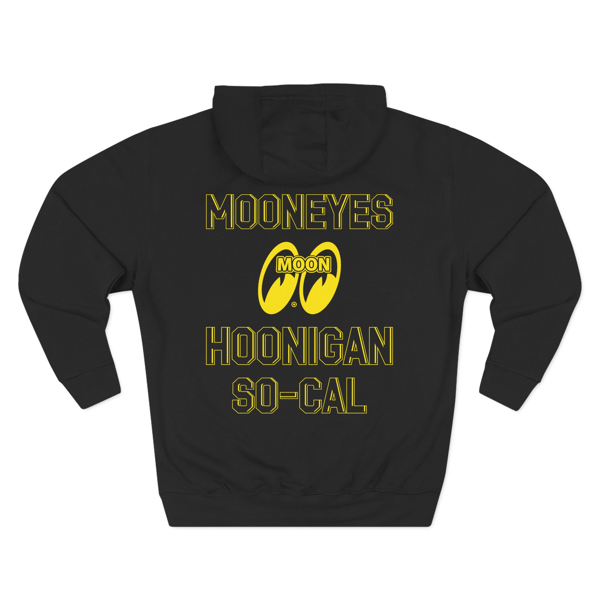 Ken Block Hoonigan X Mooneyes Socal Three-Panel Fleece Hoodie