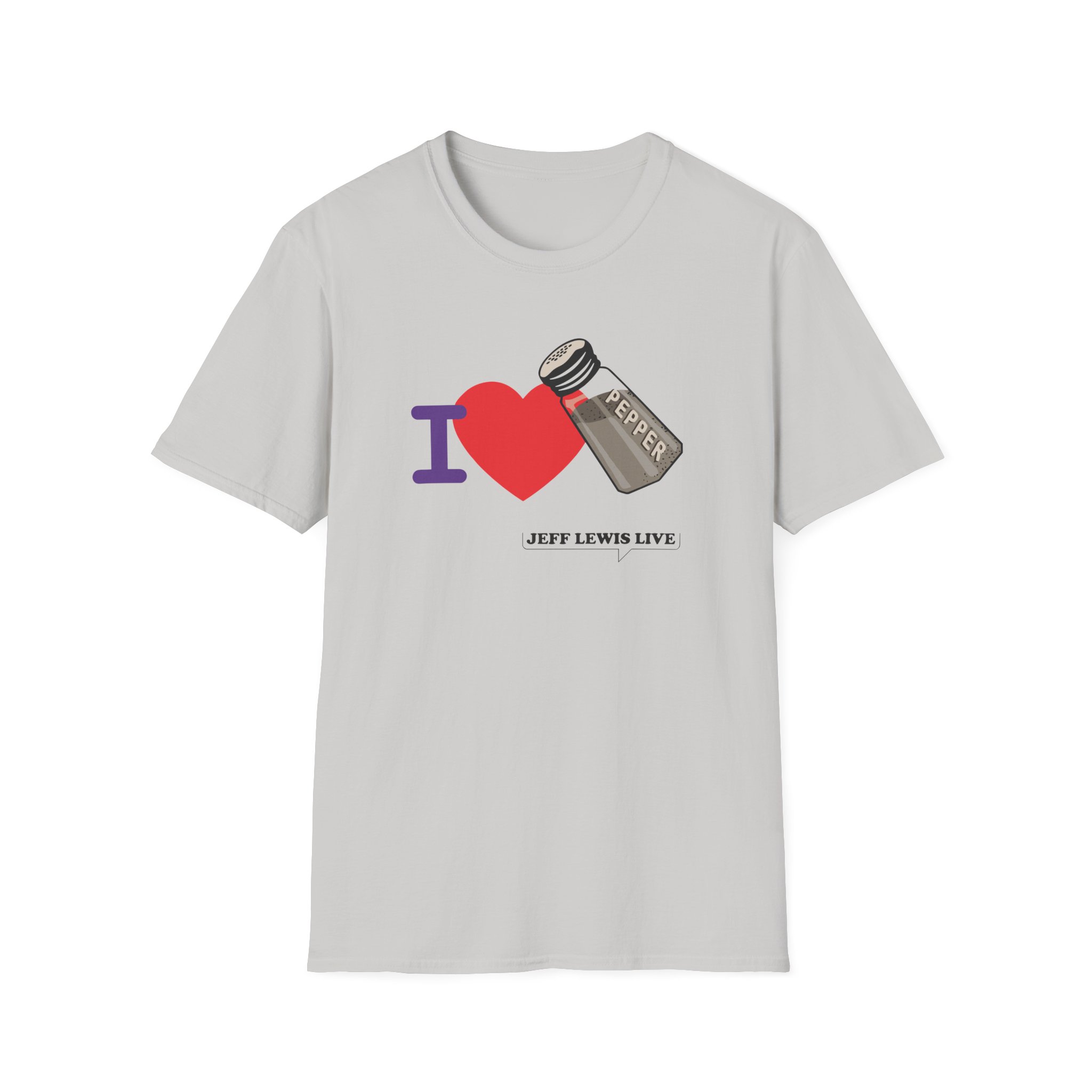 Jeff Lewis I Love Pepper Unisex Softstyle T-Shirt